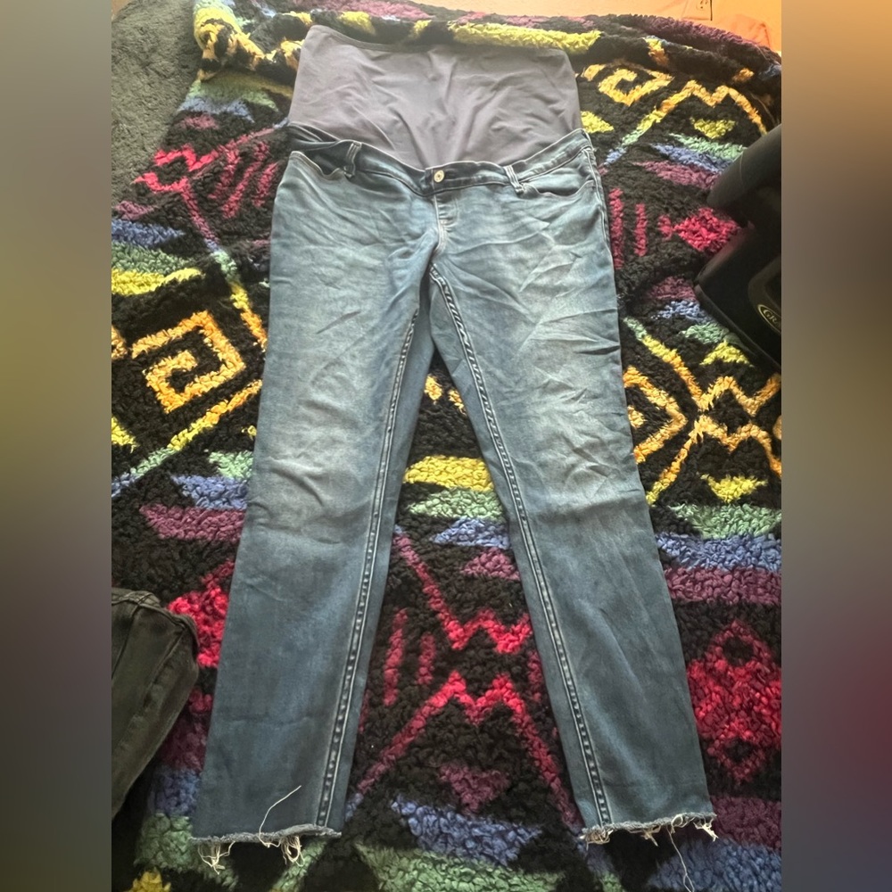Abercrombie maternity jeans size 16